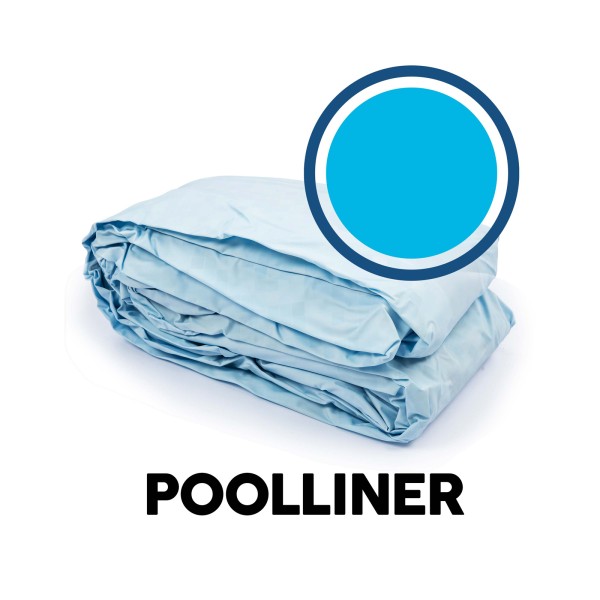 Bestway® Ersatzteil Poolfolie (blau) für Fast Set™ Pool, 457 x 84 cm, rund