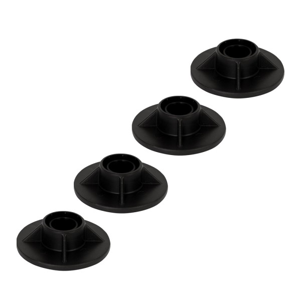 Bestway® Ersatzteil-Set Standfuß (schwarz / 4 Stück) für ausgewählte Steel Pro™ Pools, eckig