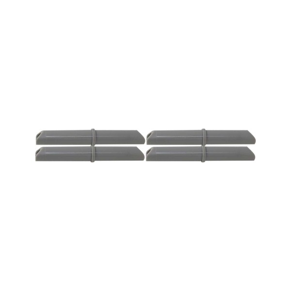 Bestway® Ersatzteil-Set Schienenverbinder (grau / 4 Stk.) für Hydrium™ Stahlwandpools (ab 2022)